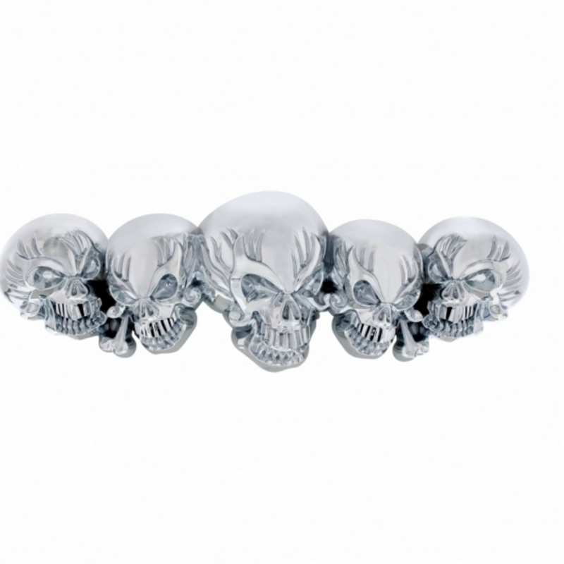 United Pacific Chrome Skull Accent 50112