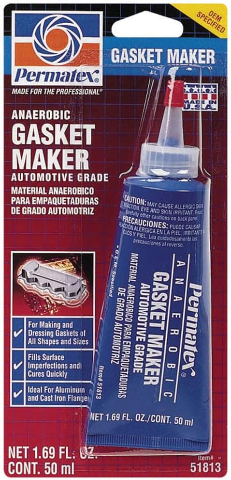 Red Anaerobic Gasket Maker 50mL