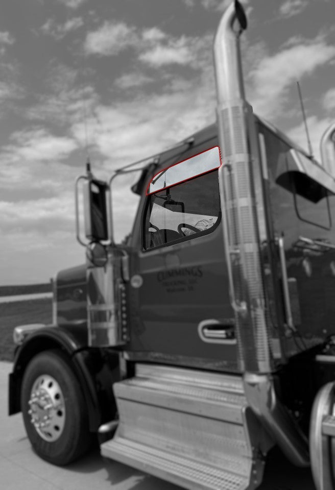 Iowa Customs Peterbilt 589 & 567 Window Chops IC180014