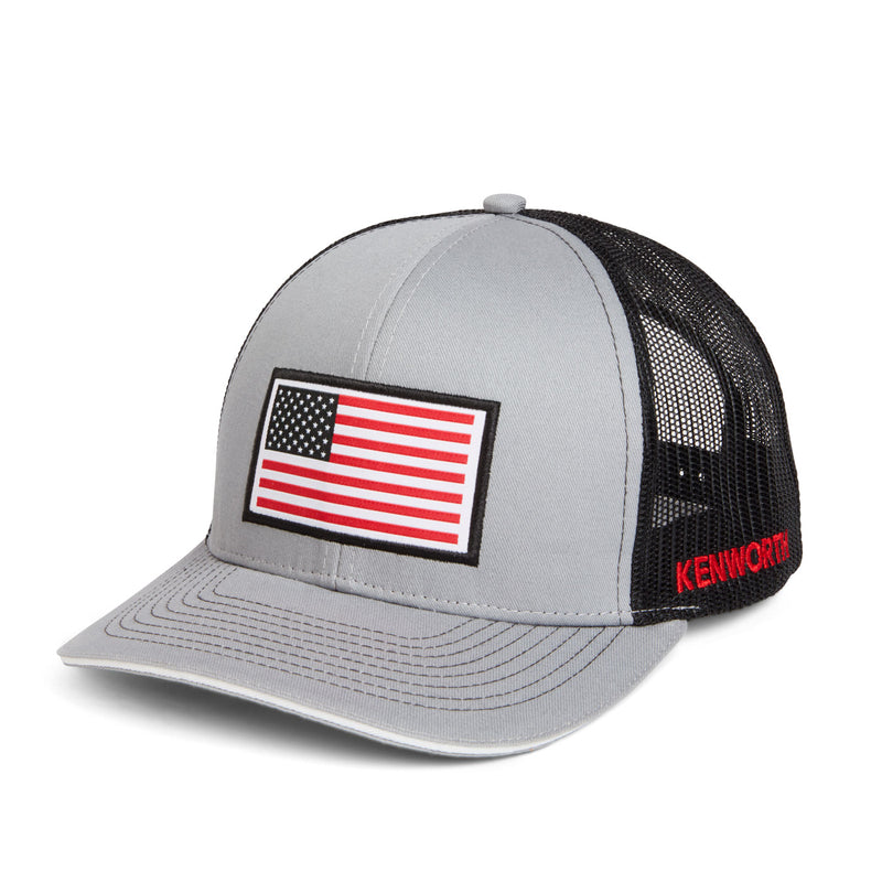 American Flag Mesh Cap - Kenworth