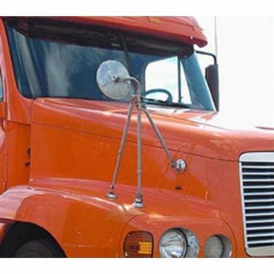 United Pacific 8-1/2" Convex Mirror - Tripod Fender Mount