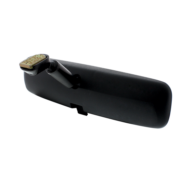 United Pacific 10" Black Day/Night Interior Rearview Mirror Assembly Glue-On Mount 60053