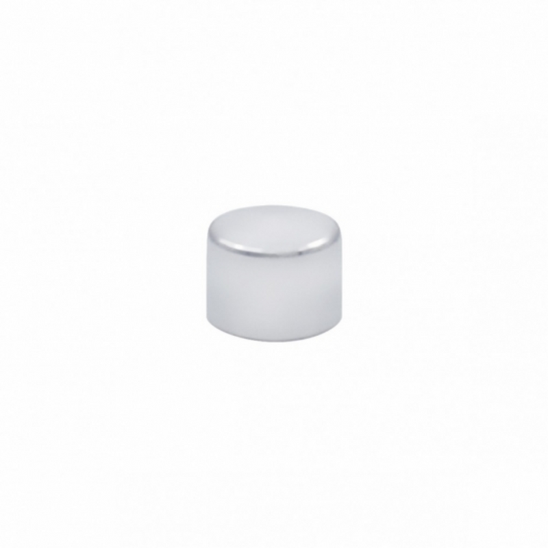 United Pacific Chrome Plastic Socket Head Screw Caps For 3/8" Screw (10-Pack) 70189