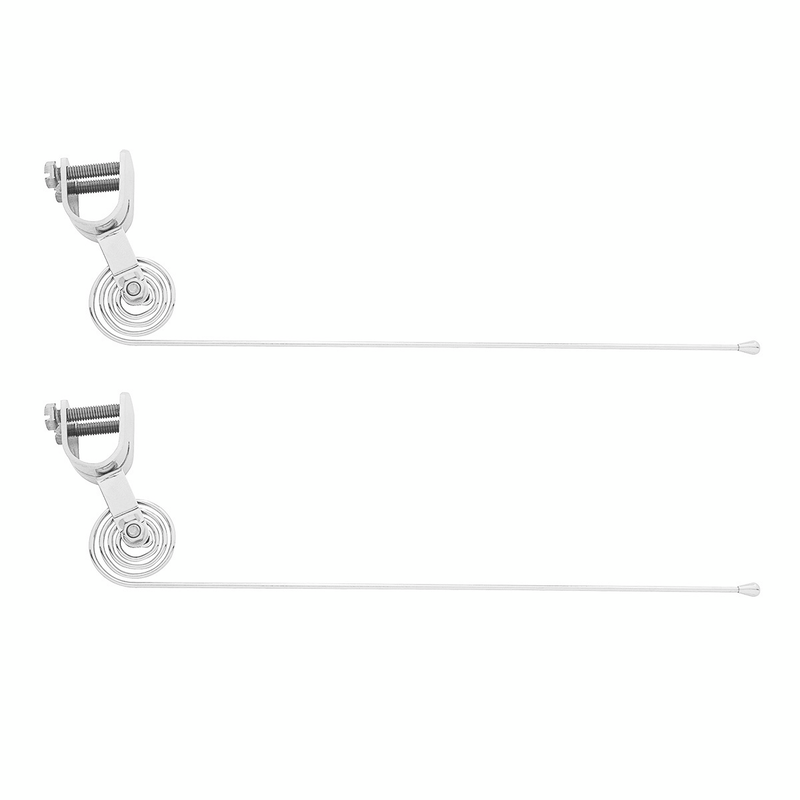 United Pacific Chrome Vintage Curb Feelers (2-Pack) 70200