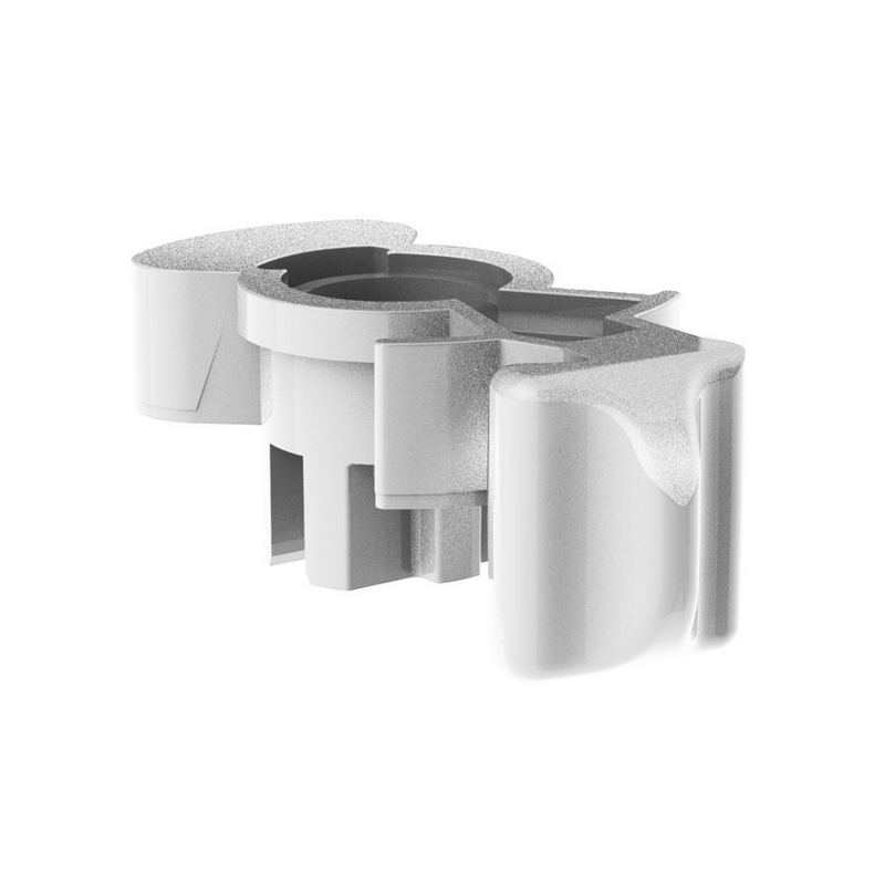 United Pacific Candy Color Plastic Splitter Button For Eaton Fuller 13 Speed Shifter-Liquid Silver 70278