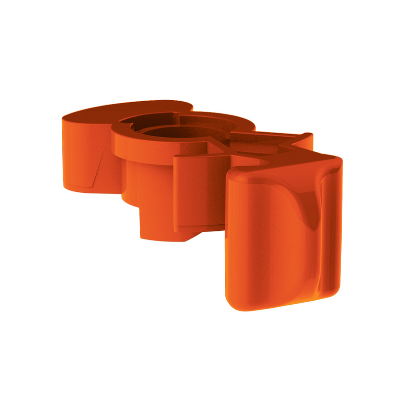 United Pacific Candy Color Plastic Splitter Button For Eaton Fuller 15 Speed Shifter-Cadmium Orange 70291