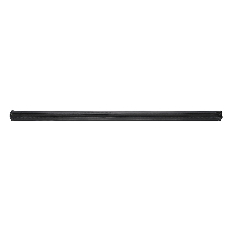United Pacific 27.5" Driver Assist Grab Bar Cover Black Engineered Leather 70418