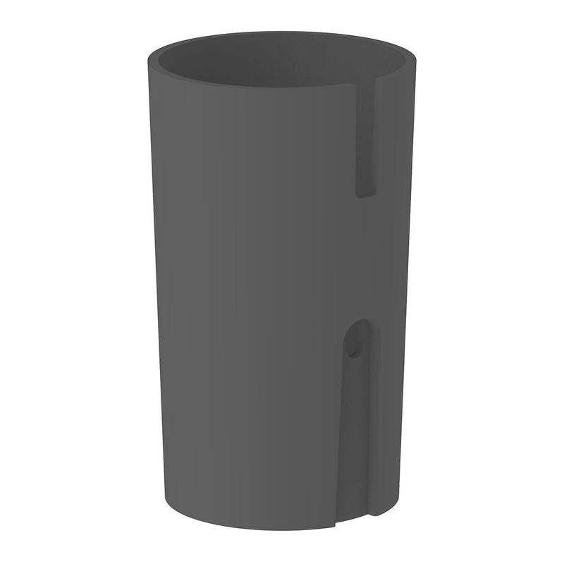 United Pacific Plastic Lower Gearshift Knob Cover Matte Black 70573