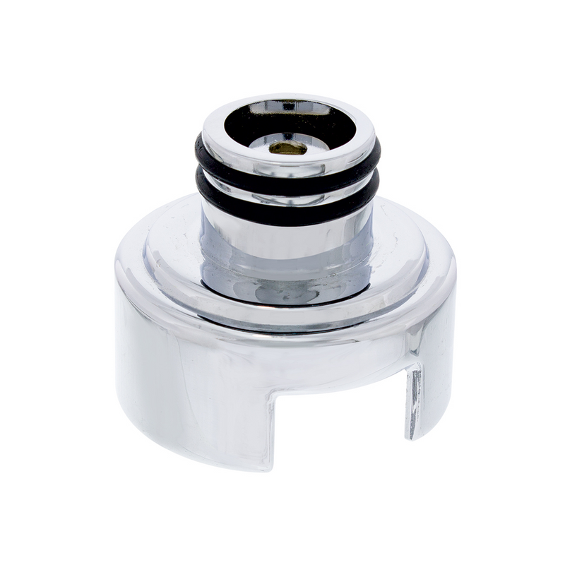 United Pacific 15/16" Gearshift Mounting Adapter For Eaton-Fuller 13/15/18 Speed Shifters Chrome/Vertical (Bulk) 70604B