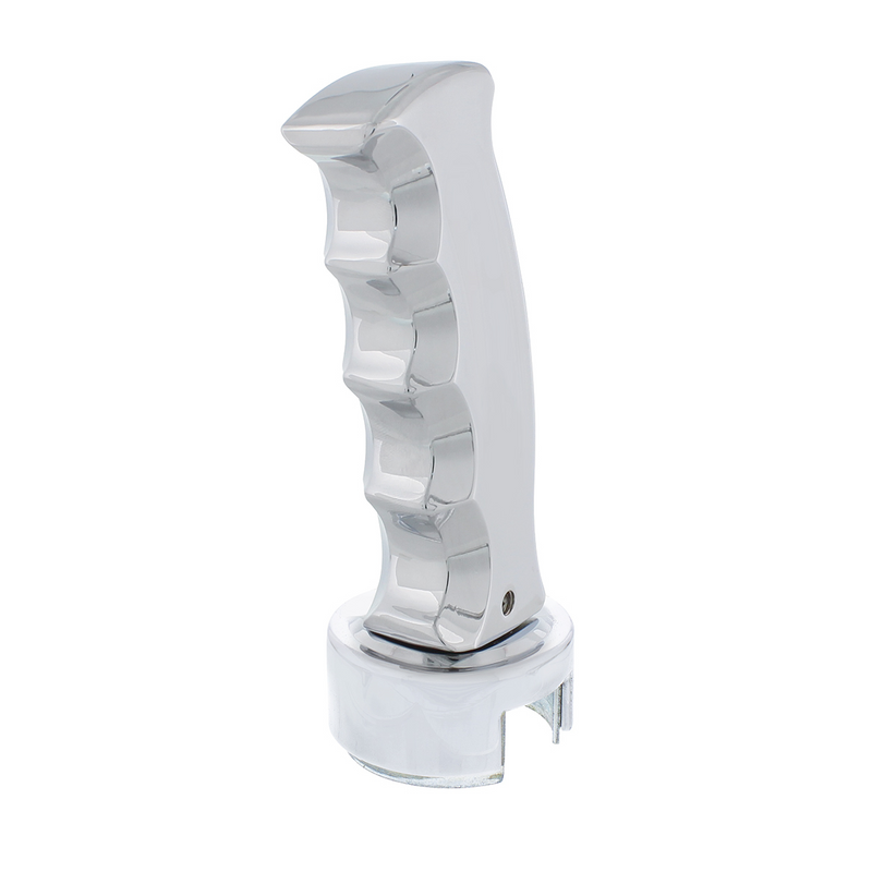 United Pacific Challenger Gearshift Knob With 13/15/18 Speed Adapter Chrome 70636