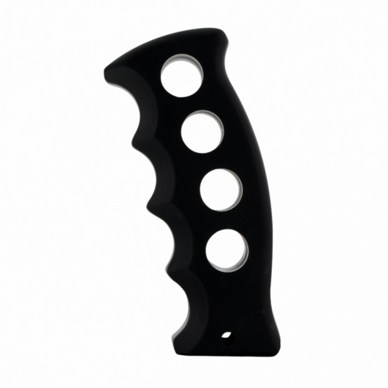 United Pacific Gatling Style Pistol Grip Gearshift Knob Black 70672