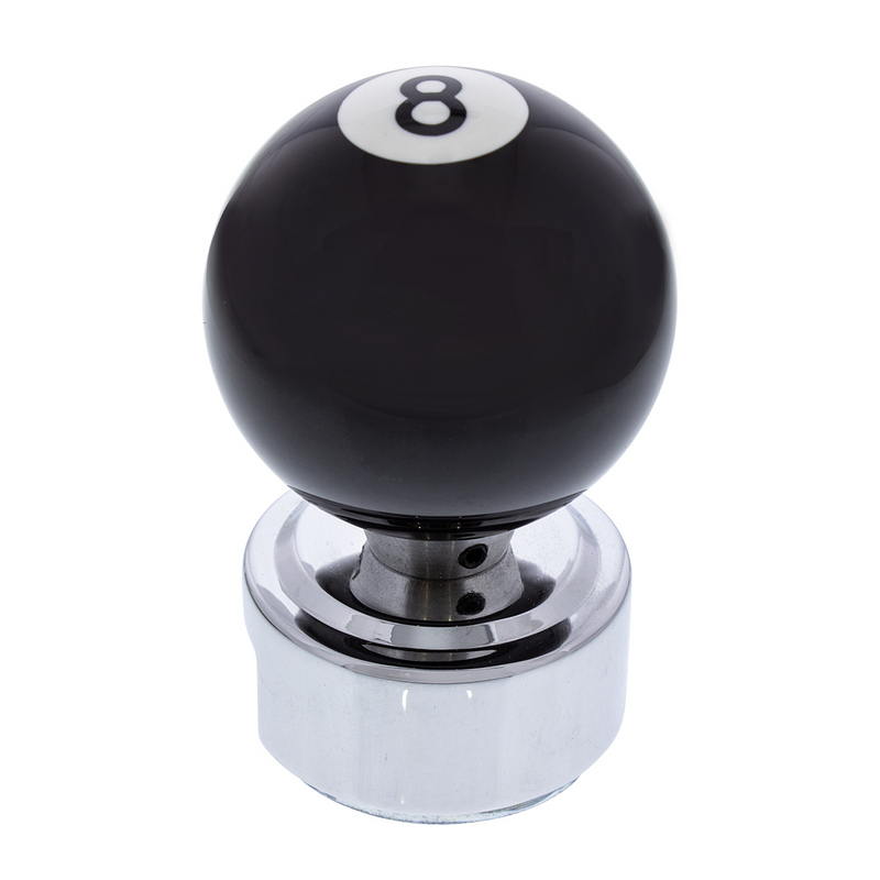 United Pacific Number 8 Pool Ball Gearshift Knob For 13/15/18 Speed Eaton Style Shifters 70685