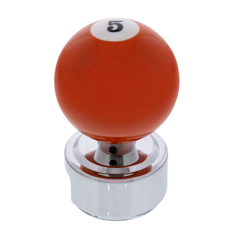 United Pacific Number 5 Pool Ball Gearshift Knob For 13/15/18 Speed Eaton Style Shifters 70766