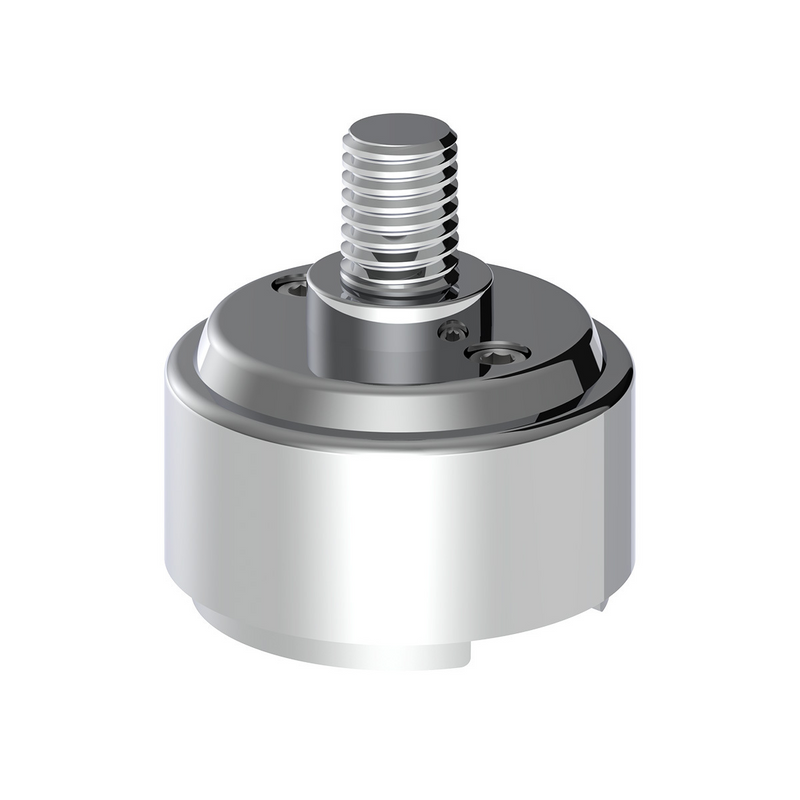 United Pacific 1/2"-13 Thread-On Shift Knob Mounting Adapter For Eaton Fuller Style 9/10 Shifter Chrome (Bulk) 70799B