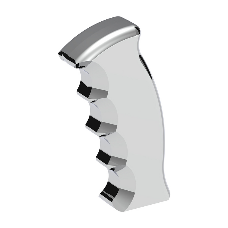 United Pacific Thread-On Pistol Grip Gearshift Knob Chrome 70805B
