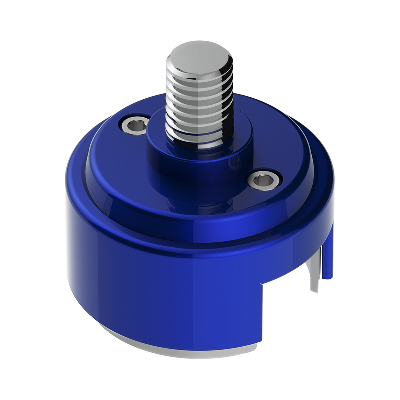 United Pacific 1/2"-13 Thread-On Shift Knob Mounting Adapter For Eaton Fuller Style 13/15/18 Shifter Indigo Blue (Bulk) 70881B