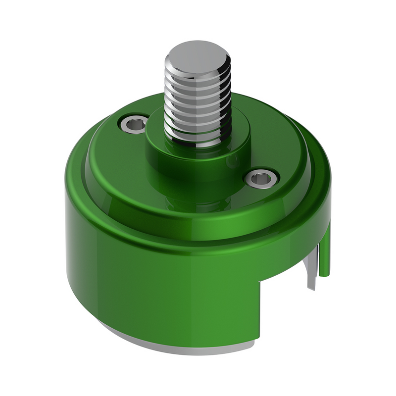 United Pacific 1/2"-13 Thread-On Shift Knob Mounting Adapter For Eaton Fuller Style 13/15/18 Shifter Emerald Green (Bulk) 70882B