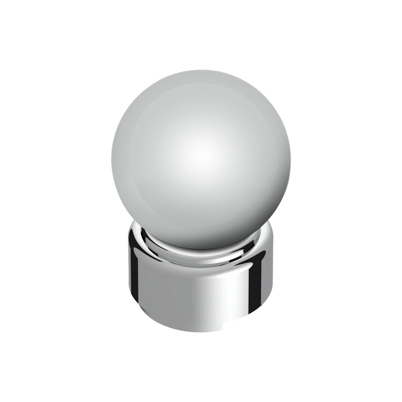 United Pacific Thread-On Bristol Style Gearshift Knob with 9/10 Speed Adapter-Chrome 70898