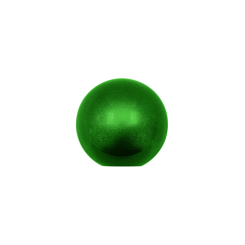 United Pacific 1/2"-13 Thread-On Bristol Style Gearshift Knob-Emerald Green 70902