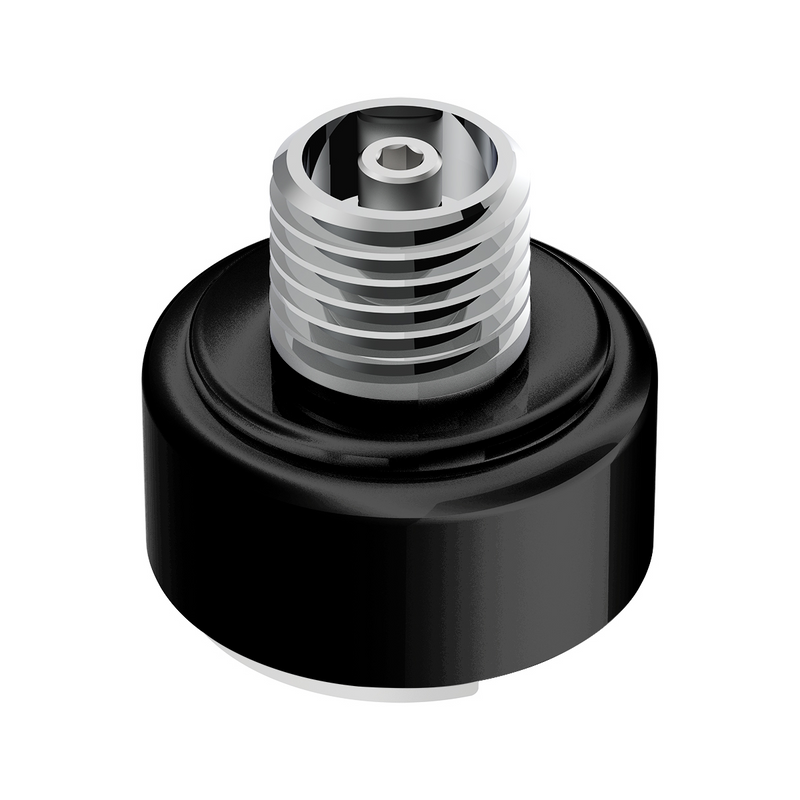 United Pacific M30X3.5 Thread-On Shift Knob Mounting Adapter For Eaton Fuller Style 9/10 Shifter- Candy Black 70908