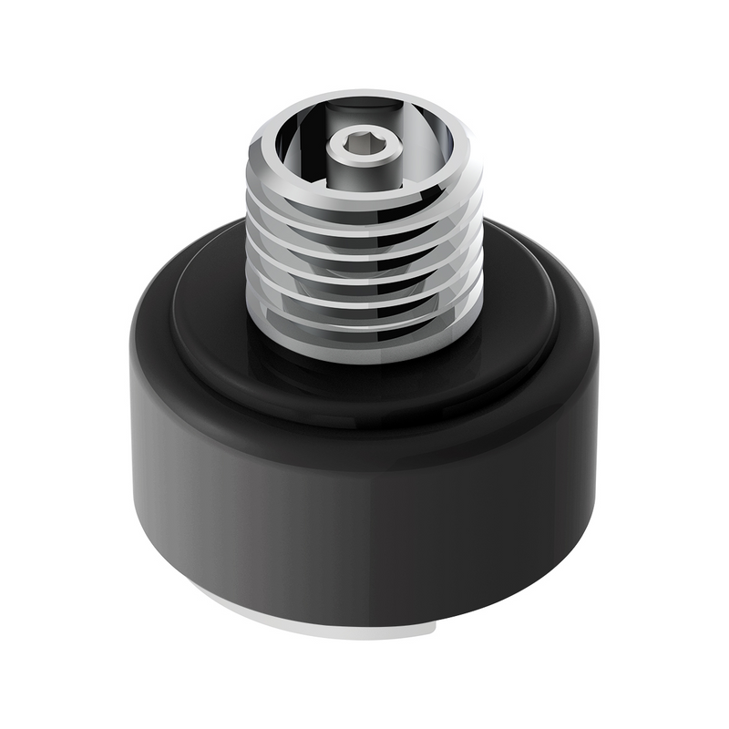 United Pacific M30X3.5 Thread-On Shift Knob Mounting Adapter For Eaton Fuller Style 9/10 Shifter Matte Black 70931