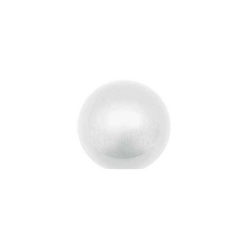 United Pacific 1/2"-13 Thread-On Bristol Style Gearshift Knob-Pearl White 70953