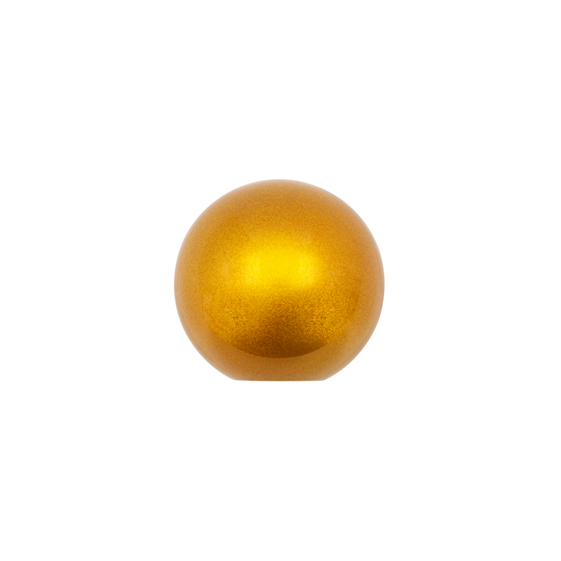 United Pacific 1/2"-13 Thread-On Bristol Style Gearshift Knob-Electric Yellow 70954