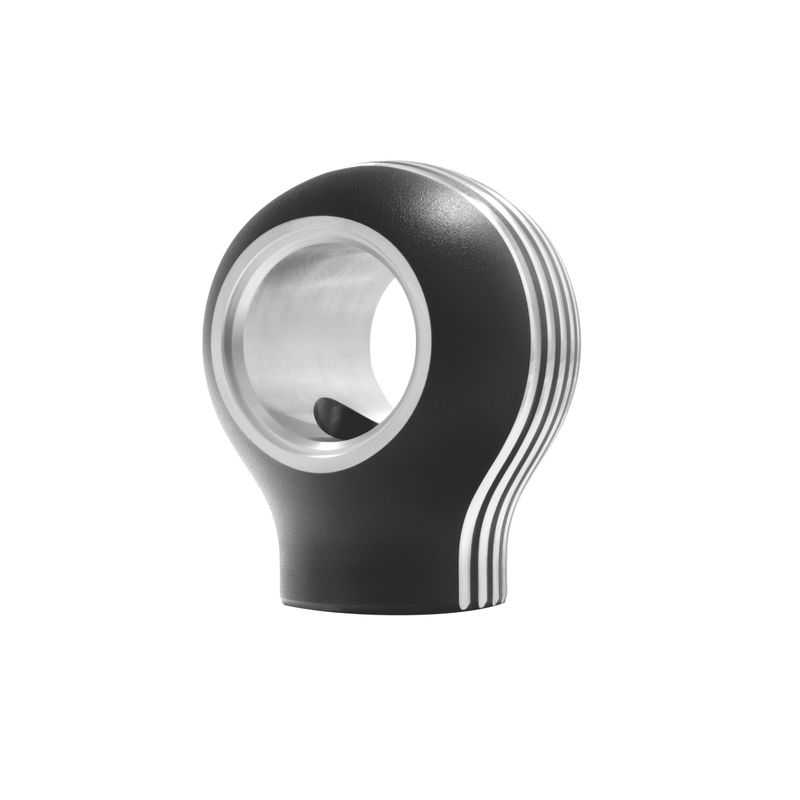 United Pacific M30X3.5 Thread-On Carolina Style Gearshift Knob-Matte Black 70955