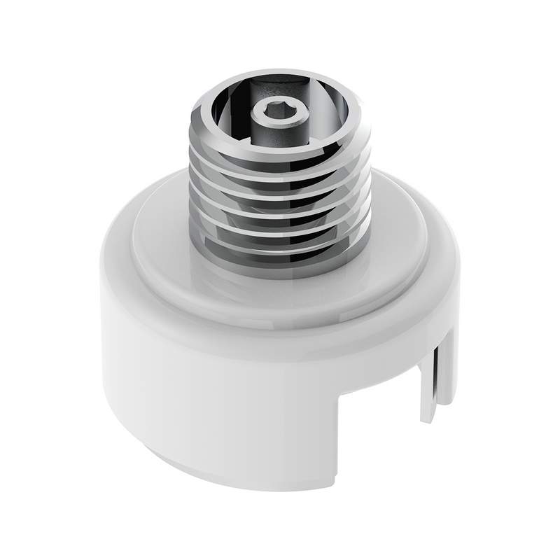 United Pacific M30X3.5 Thread-On Shift Knob Mounting Adapter For Eaton Fuller Style 13/15/18 Shifter Pearl White 71028