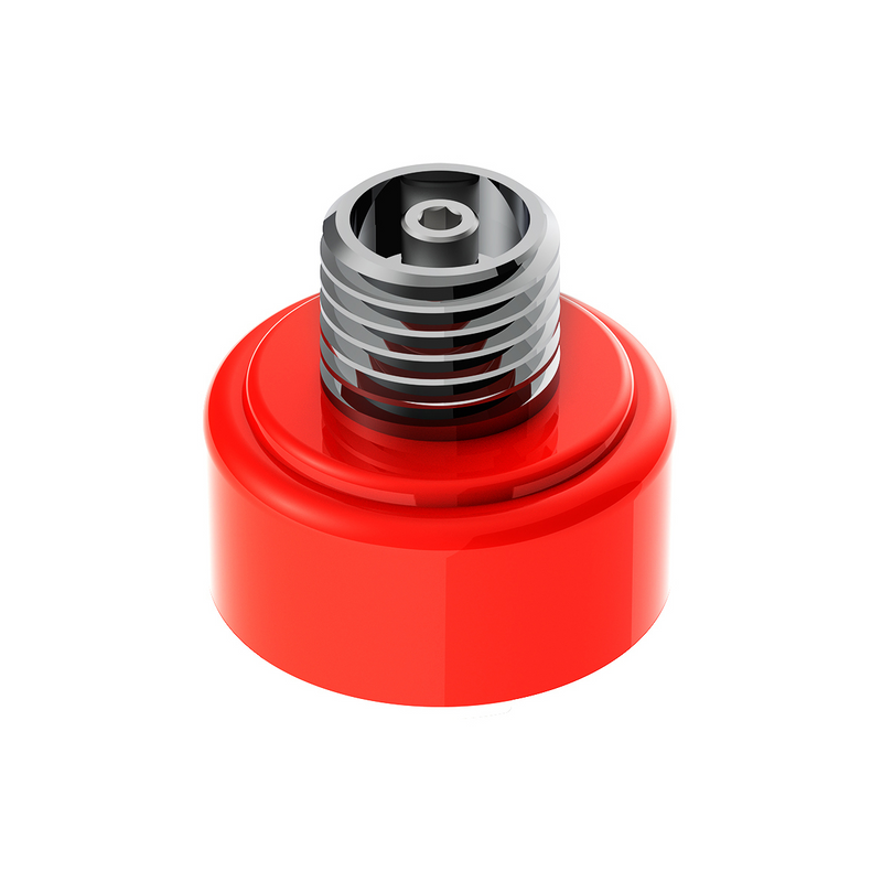 United Pacific M30X3.5 Thread-On Shift Knob Mounting Adapter For Eaton Fuller Style 9/10 Shifter Cadmium Orange 71030