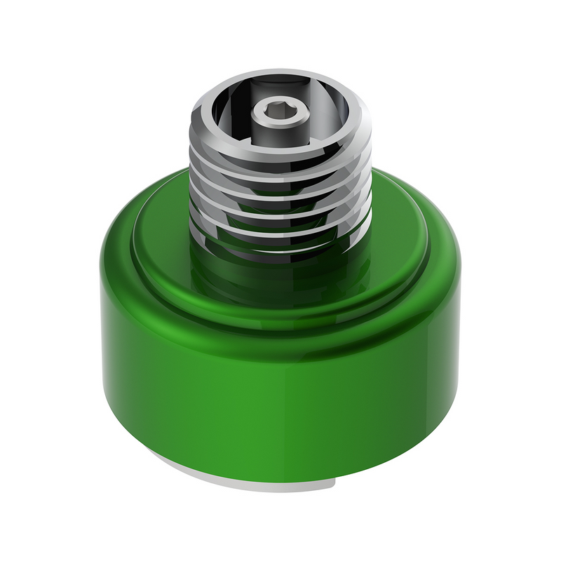 United Pacific M30X3.5 Thread-On Shift Knob Mounting Adapter For Eaton Fuller Style 9/10 Shifter Emerald Green 71032