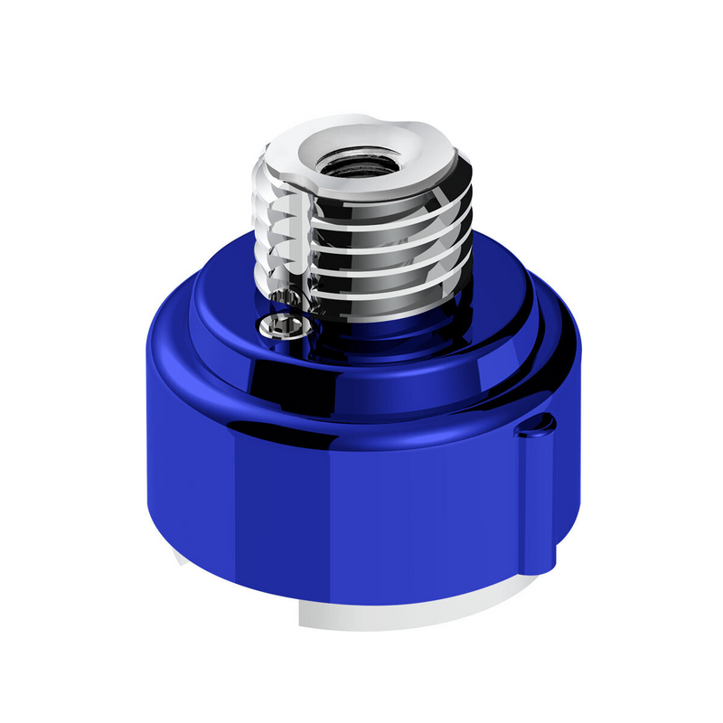 United Pacific M30X3.5 Thread-On Gearshift Adapter W/LED Mount For Eaton-Fuller 9/10 Speed -Indigo Blue 71062
