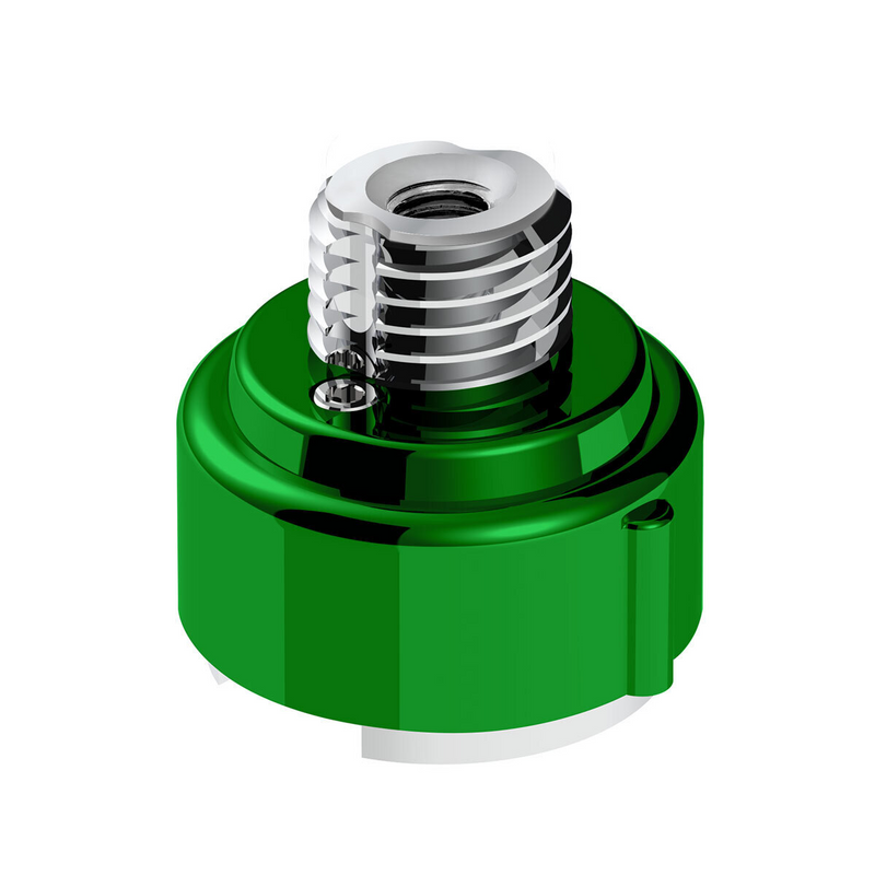 United Pacific M30X3.5 Thread-On Gearshift Adapter W/LED Mount For Eaton-Fuller 9/10 Speed -Emerald Green 71063