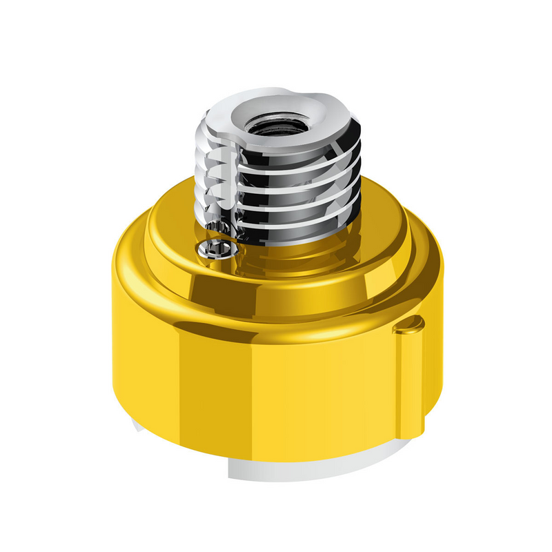 United Pacific M30X3.5 Thread-On Gearshift Adapter W/LED Mount For Eaton-Fuller 9/10 Speed -Electric Yellow 71067