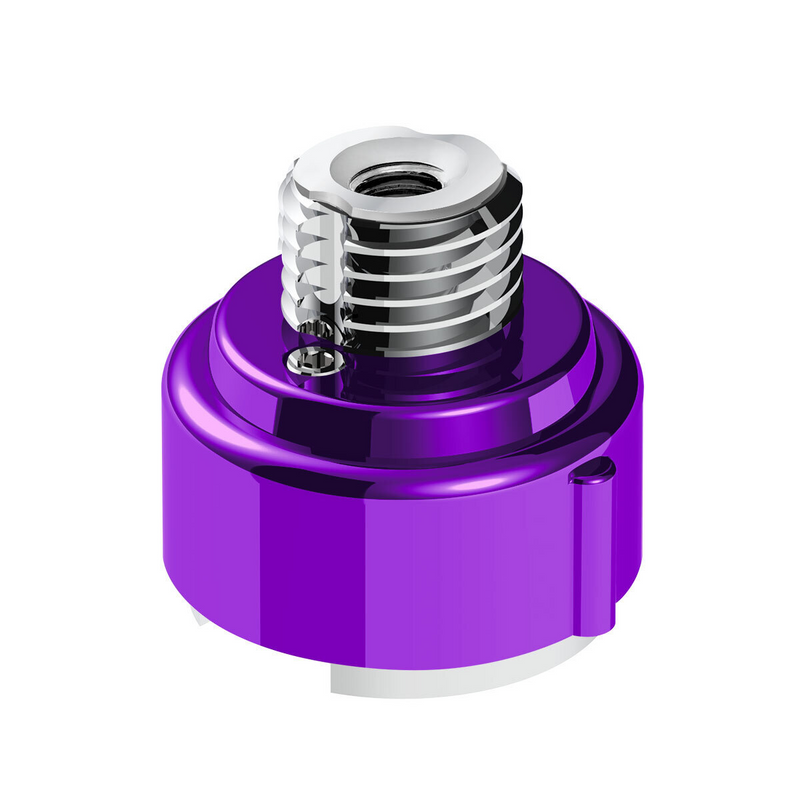 United Pacific M30X3.5 Thread-On Gearshift Adapter W/LED Mount For Eaton-Fuller 9/10 Speed -Candy Purple 71068
