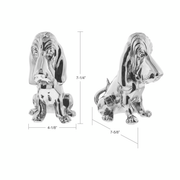 United Pacific Bassett Hound Hood Ornament