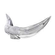 United Pacific Bull Horn Hood Ornament - Chrome
