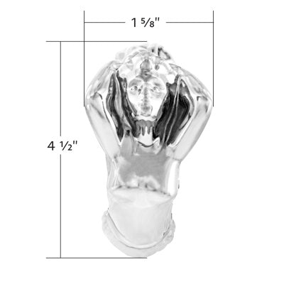 United Pacific Flying Goddess Hood Ornament
