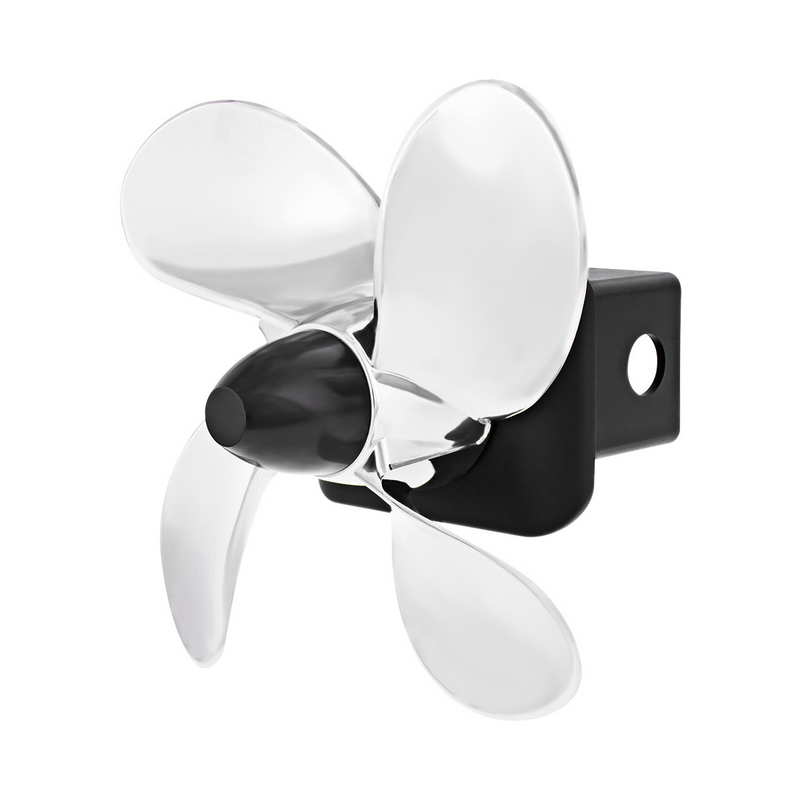 United Pacific Spinning Propeller Hitch Cover For 2" X 2" Trailer Hitch Receivers 77009