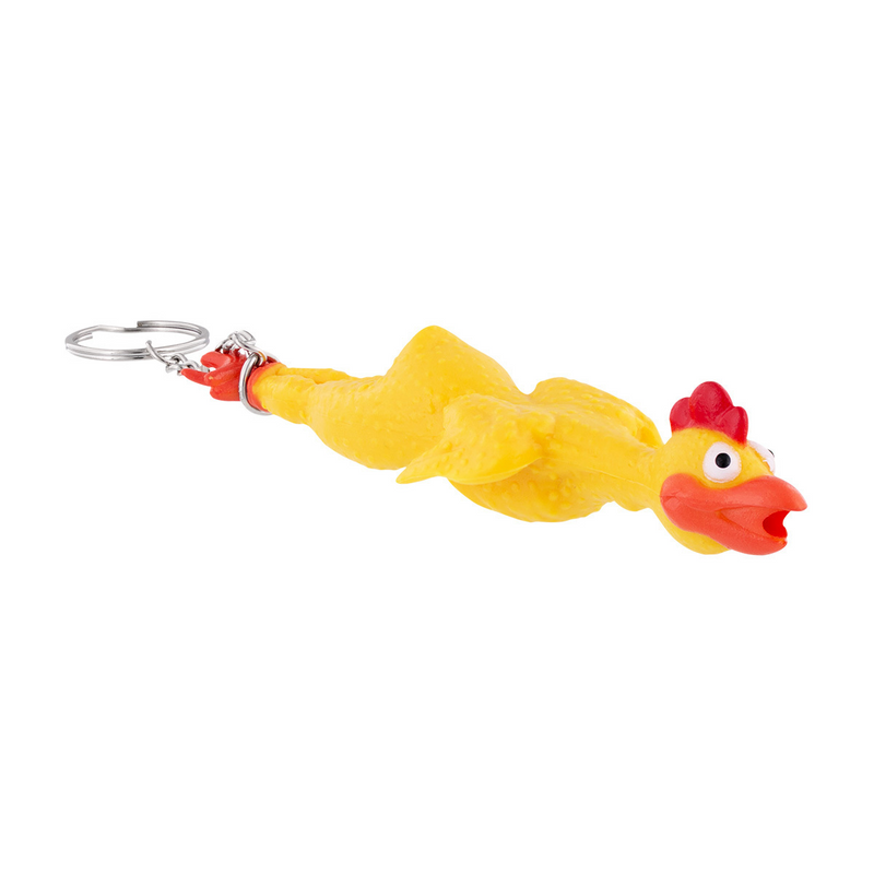 United Pacific Rubber Chicken Novelty Keychain 78001