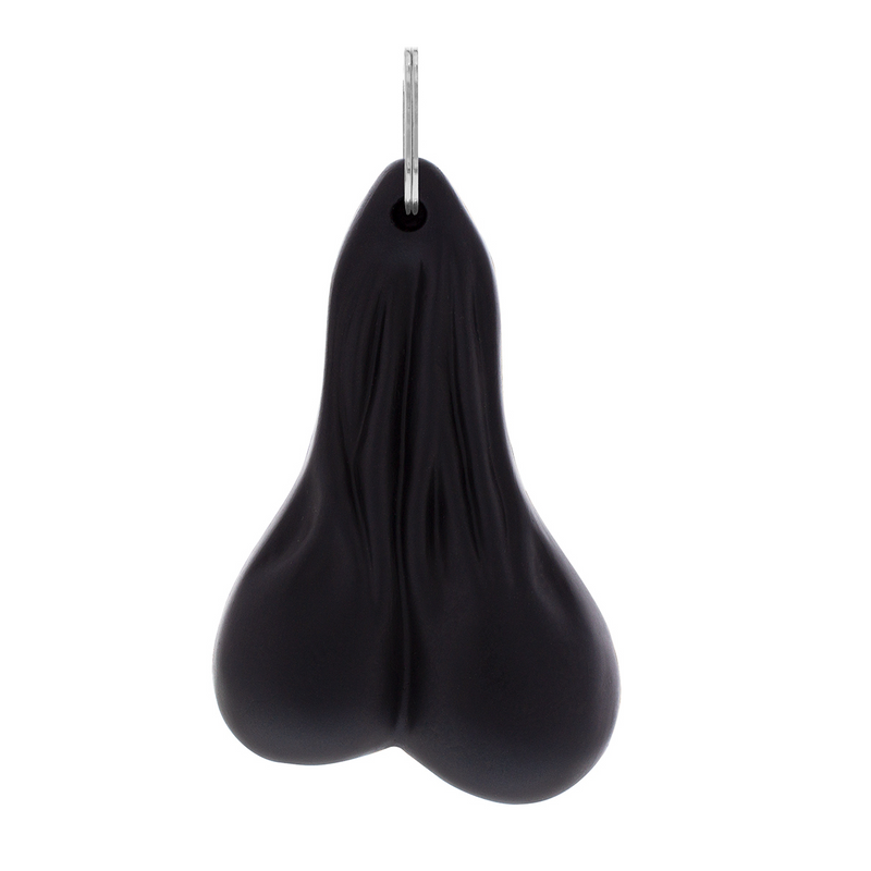 United Pacific 4-1/4" Stress Ballz Novelty Keychain Black 78028