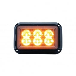 Amber LED Strobe 5.5in x 3.625in