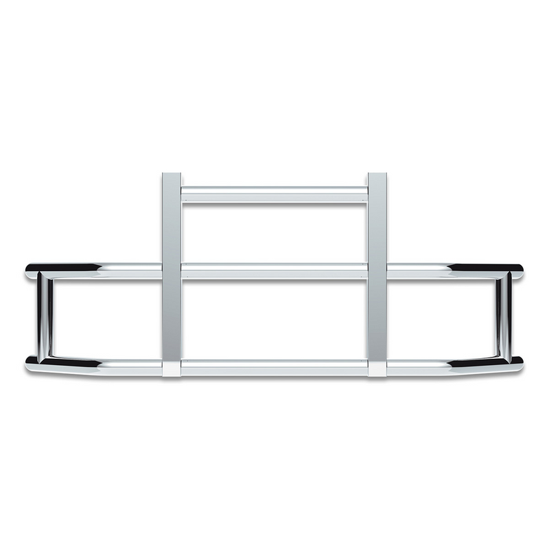 United Pacific HighwayShield I25 R-304 Stainless Steel Grille Guard & Bracket Kit For 2018-2026 Freightliner Cascadia 80044