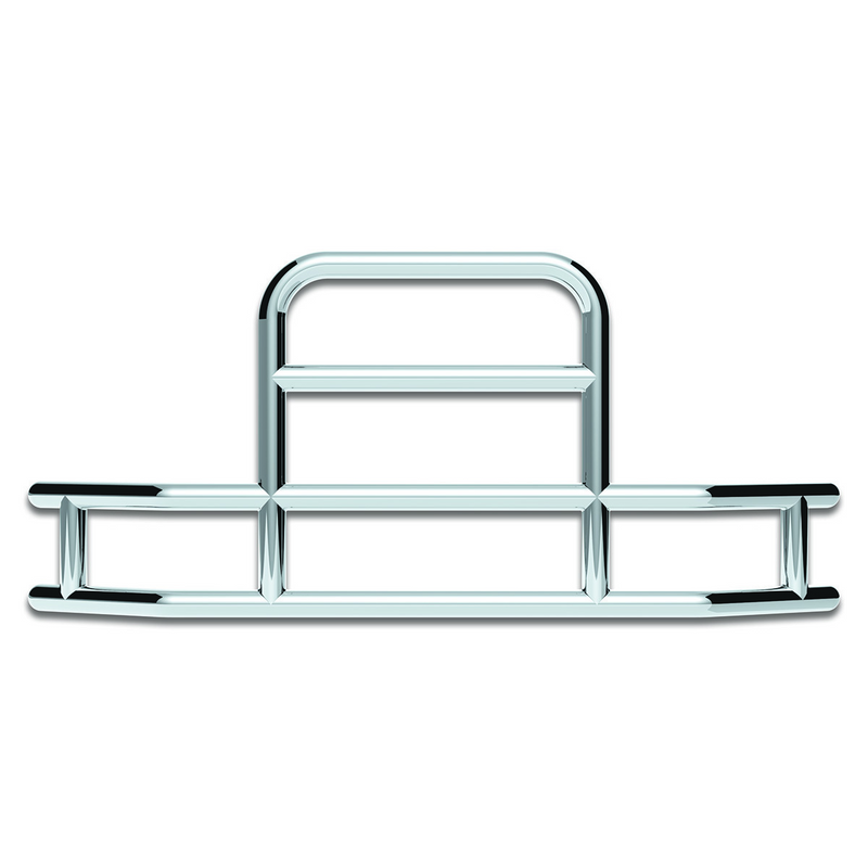 United Pacific HighwayShield I85-304 Stainless Steel Grille Guard & Bracket Kit For 2008-2017 Freightliner Cascadia 80047