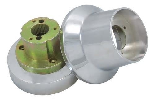 Steering Creations 3 Hole Steering Wheel Hub, Chrome Finish fits Freightliner 1989-2006 All Models