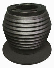 Steering Creations 3 Hole Steering Wheel Hub, Black Textured Finish fits Freightliner 2007-On All Models (Cascaida with no factory switches)