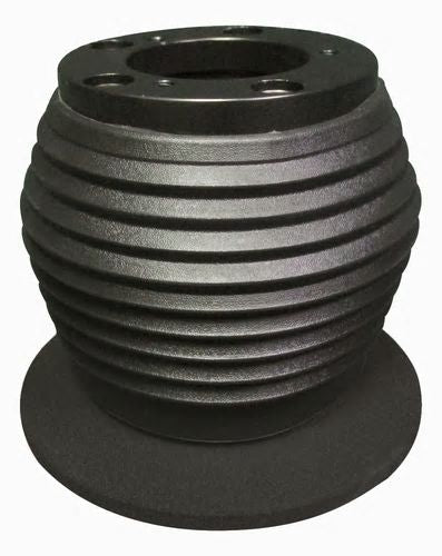 Steering Creations 3 Hole Steering Wheel Hub, Black Textured Finish fits Freightliner 2007-On All Models (Cascaida with no factory switches)