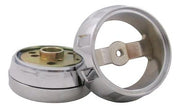 Steering Creations 3 Hole Steering Wheel Hub, Chrome Finish