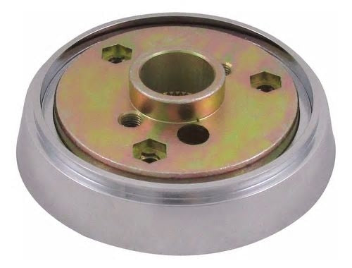 Steering Creations 3 Hole Steering Wheel Hub, Chrome Finish Fits Multiple Trucks, See Description For Details 1