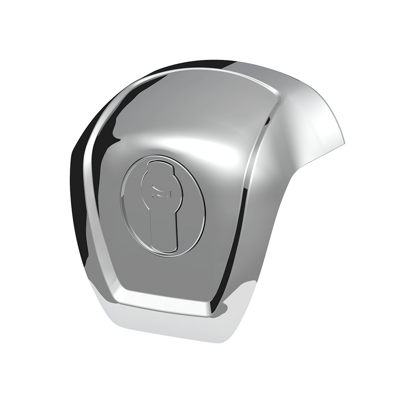 United Pacific Chrome Steering Wheel Horn Pad For 2013-2021 Kenworth T680 88041